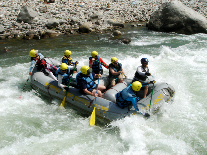 Rafting in Nepal